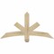 Ekena Millwork Alberta Rough Sawn Timber Gable Bracket, Douglas Fir, 48"W x 24"H x 4"D x 4"F, 12/12 Pitch GBW048X24X0404ALB00RDF - alternate 1